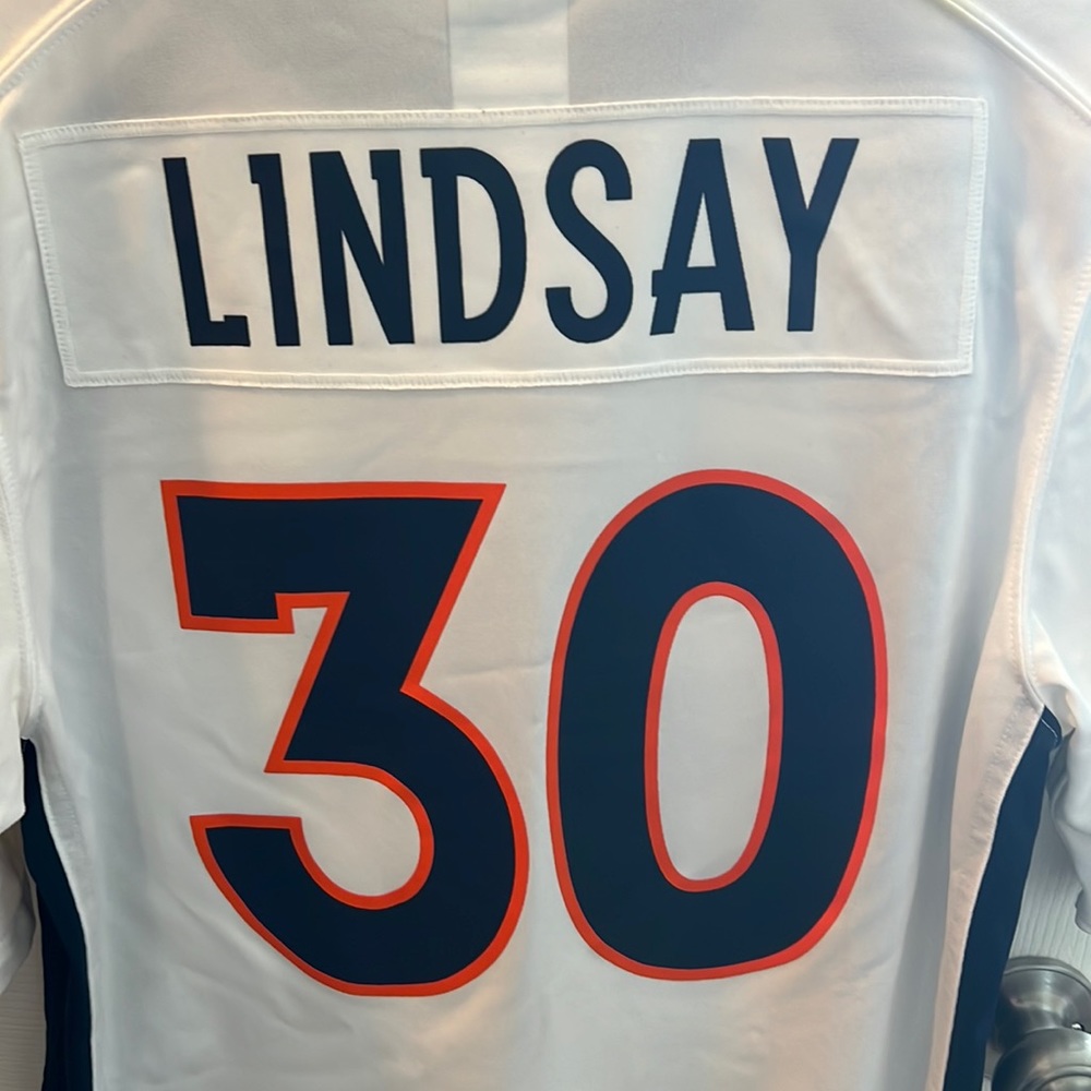 Denver Bronco Lindsay jersey